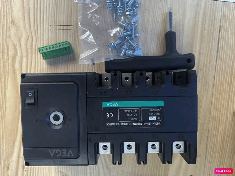 ATS khối VEGA 125A 100A chuyển nguồn tự động – HDT SOLAR
